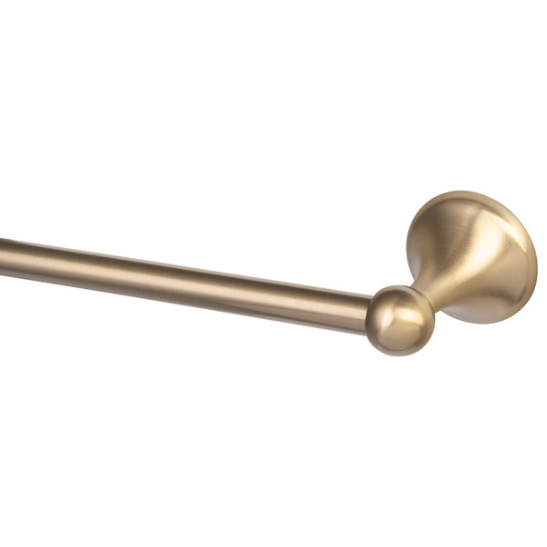 Sure-Loc Hardware Sure-Loc Hardware Ventura 24 Towel Bar, Satin Brass VT-TB24 SB